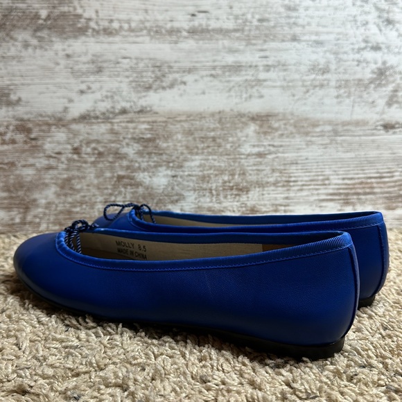 French Sole Womens Nicky Hilton - Kathy Navy Ballet Flats Size 8 Medium (B, M) - Picture 6 of 10